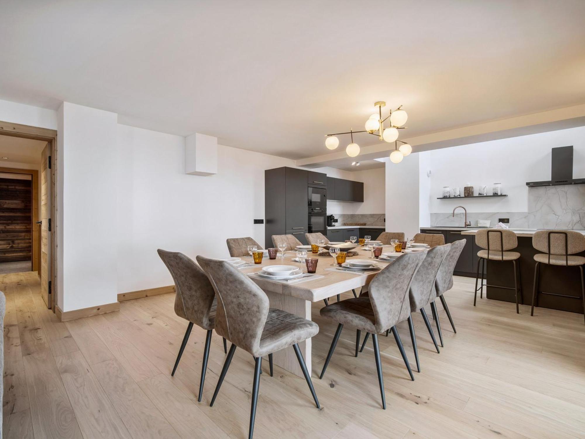 Appartement Moderne Aux Pieds Des Pistes Avec Wifi, 4 Chambres, 10 Personnes - Fr-1-570-65 圣马丁德贝尔维尔 外观 照片